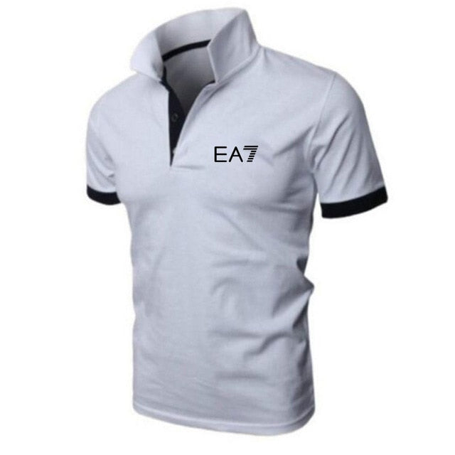 Emporio Armani Men's Polo Shirt - White - Polo Shirts